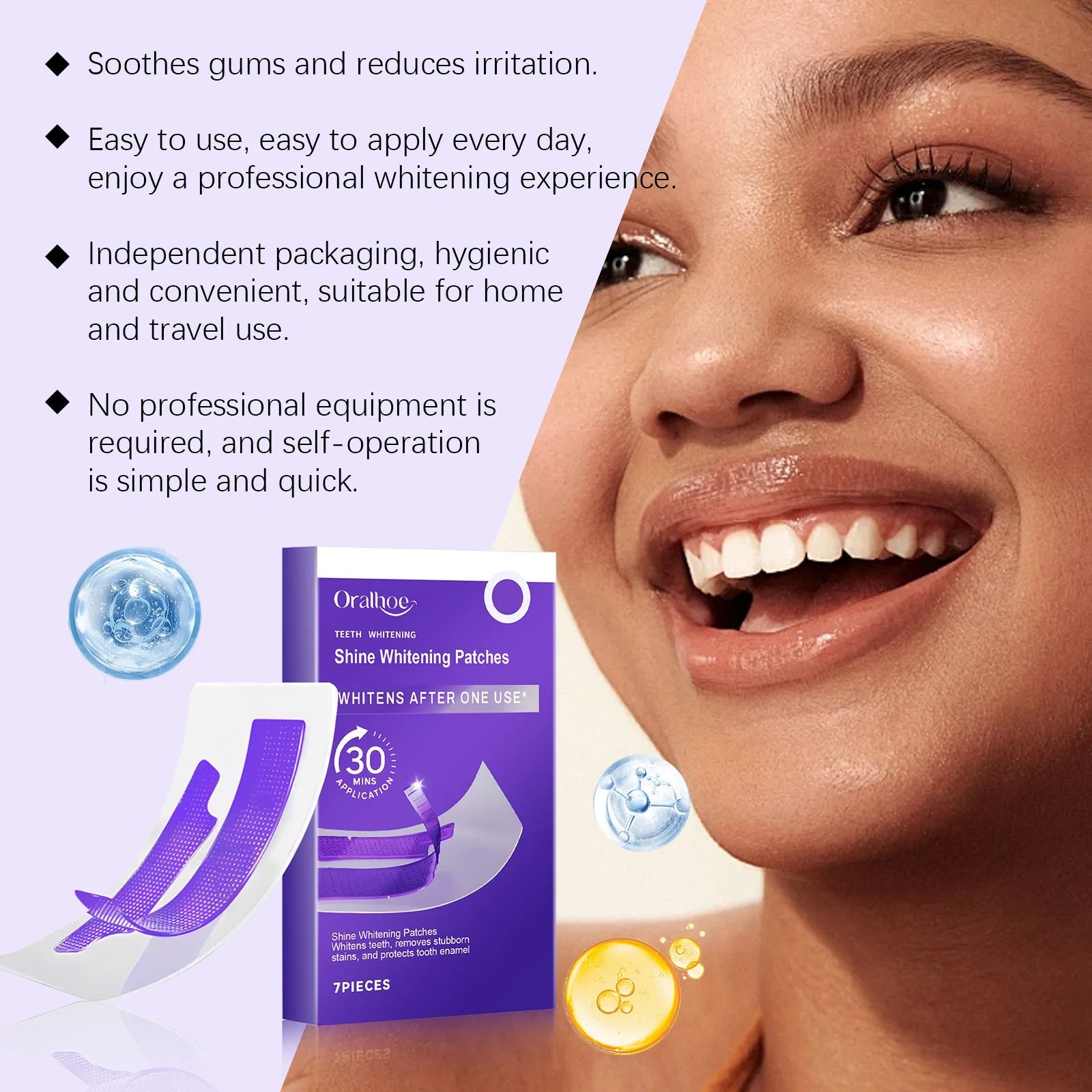 Purple Teeth Whitening - Hovaline